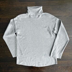 COS Gray Turtleneck Sweater